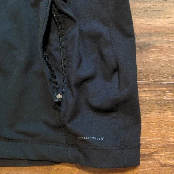 Columbia Titanium Black Zip Up Vest Omni Dry - Picture 4 of 8